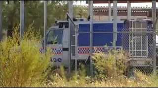 Man Shot By Police  Sandover Highway Northern Territory 2010 [upl. by Shelton449]