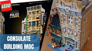 I Turned The LEGO Police Station Set Into This [upl. by Ecyob340]