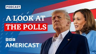 Is Kamala Harris beating Donald Trump in the US election polls  BBC Americast [upl. by Naamana]