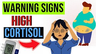 8 Warning Signs of High Cortisol High STRESS to NOT IGNORE  What Lowers Cortisol [upl. by Eward664]