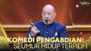 Indro Warkop quotSENIMAN KOMEDI PENGABDIAN SEUMUR HIDUP TERPILIHquot  ANUGERAH KOMEDI INDONESIA 2024 [upl. by Johnnie928]