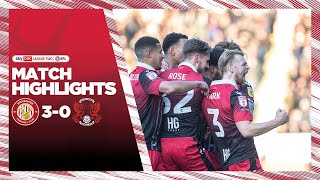 Stevenage 30 Leyton Orient  Sky Bet League Two highlights [upl. by Correy]