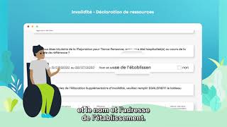 Invalidité  « Comment remplir sa déclaration de ressources  Pour aller plus loin » [upl. by Newob]