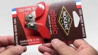 Nogent Classic Can Opener  OuvreBoîte [upl. by Hadria]