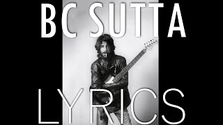 BC Sutta with LYRICS  The Zeest Band Official Released Song [upl. by Eliam]