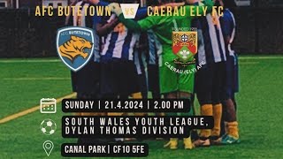 AFC Butetown Vs Caerau Ely FC [upl. by Anuaik]