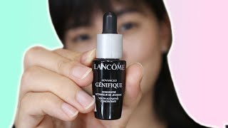 LANCOME GENIFIQUE YOUTH ACTIVATED CONCENTRATE REVIEW KORNELIA LUCIANA [upl. by Ahseetal17]