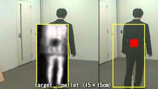 Terahertz Body Scanning System KSKTH100 demo [upl. by Haimarej194]