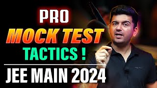 Best Online Mock Test Strategy  JEE Mains 2024  Based on Reduced syllabus  ATP STAR [upl. by Zebulon318]