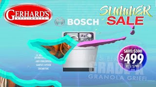 499 Bosch Dishwasher Summer Sale [upl. by Hahnke]