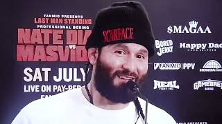 Jorge Masvidal Post Fight Press Conference boxing mma ufc natediaz [upl. by Barbaresi897]