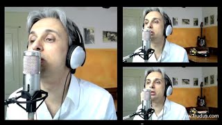 How to Sing In My Life Beatles Vocal Harmony  Galeazzo Frudua [upl. by Dinnage]