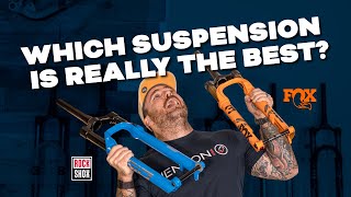 Fox vs Rockshox Whos the Big Winner foxsuspension rockshox [upl. by Eskil]