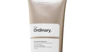 The Ordinary 🆕 Squalane Cleanser Review [upl. by Cyrus602]