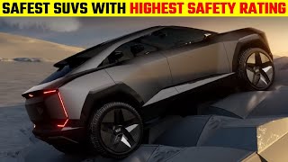 Safest SUVs with Highest Safety Ratings amp Crash Prevention Features 2022  SUV INSIGHT [upl. by Nosdrahcir991]