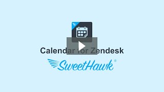 Calendar app for Zendesk [upl. by Nagiam]