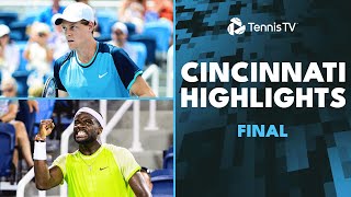 Jannik Sinner vs Frances Tiafoe For The Crown 🏆  Cincinnati 2024 Final Highlights [upl. by Martine]