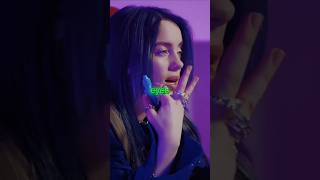 How Billie Eilish almost RUINED her Eyes 😳 [upl. by Eugenius]