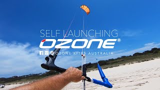 How to self launching your kitesurfing kite [upl. by Bittencourt948]