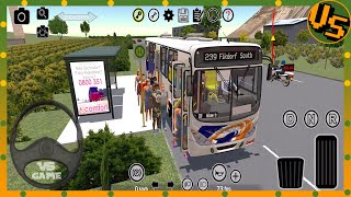 New Route Bus Driving  Proton Bus Simulator Urbano NEW UPDATE Android Gameplay [upl. by Yelnoc175]