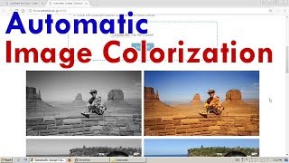 Automatic Image Colorization [upl. by Marlene]