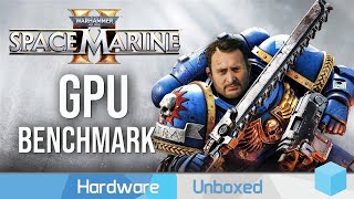 Warhammer 40000 Space Marine 2 GPU Benchmark 43 GPUs 522 Data Points [upl. by Ravi]