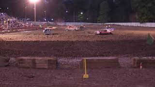 Ogemaw County Fair 2024 Figure Eight Big Cars Heat 1 8172024 West BranchMichigan [upl. by Nedyaj579]