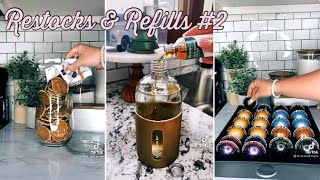 Random Restocks amp Refills ASMR Satisfying TikTok Compilation 2 [upl. by Bidle]