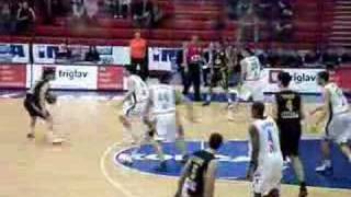 NLB Basketball Cibona vs Zagreb 01032008 [upl. by Ulrica]