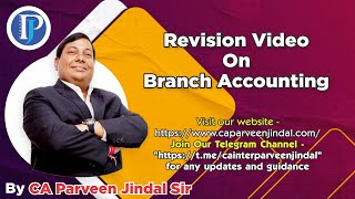 Revision Video On Branch Accounting [upl. by Fleisher]