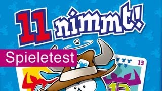 11 nimmt Kartenspiel  Anleitung amp Rezension  SpieLama [upl. by Hanako]