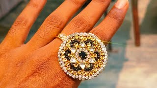 💍 shortsvideo handmaderings handmadejewellery jewellery shortsfeed ringlover diy crafter [upl. by Onek105]