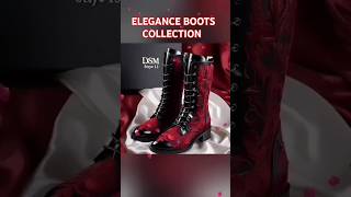 STEP INTO LUXURY Custom Embroidered Boots  Fashion  Style short Boots sheerinlife [upl. by Ahselef]