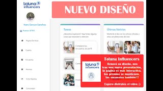 TOLUNA INFLUENCERS REVIEW  RENUEVA SU DISEÑO  MAS INTERACTIVA 😁🙌 [upl. by Lin]