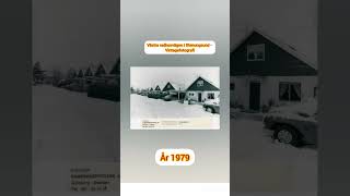 Västra radhusvägen i Stenungsund  VintagefotografiÅr 1979 [upl. by Griffith540]