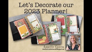 Lets Decorate our 2023 Planner [upl. by Aronoff]