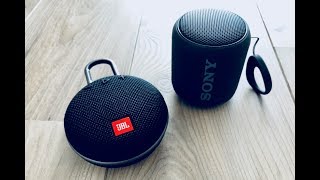 JBL Clip3 vs Sony XB10 Sound Comparison [upl. by Dlnaod578]