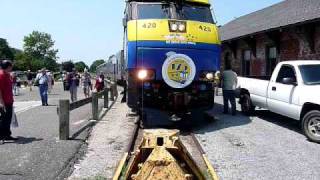 LIRR 175th Anniversary Train at Greenport [upl. by Nuavahs]