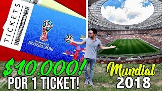 PAGAN 10000 POR UN TICKET DEL MUNDIAL  RUSIA 2018 [upl. by Esilrahc]