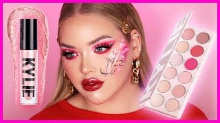 KYLIE COSMETICS 2019 Valentines Day Collection REVIEW  Face Match [upl. by Llevram]