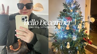 hello December home wear thrift haul decorate the Christmas tree  Louise Victoria [upl. by Zetrok]