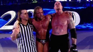 Superstars respond to Triple H vs The Undertaker  Hell In A Cell WrestleMania XXVIII [upl. by Dougal]