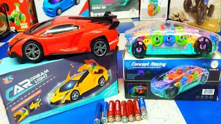 Rolling 360 Lamborghini Racing Car and Transparent car 3d lighting Auto car [upl. by Ilse]