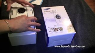 Samsung SmartCam SNH 1011ND Wifi Security Cameras UNBOXING [upl. by Molohs]