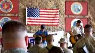 toby keith in iraq [upl. by Yelrahs]