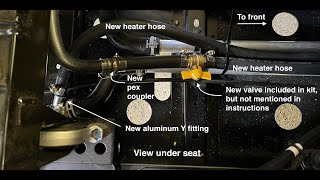 Inferno heater install on 2022 Polaris Ranger 570 [upl. by Florencia]