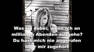 Avril Lavigne What the hell übersetzung [upl. by Erme302]