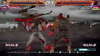 TEKKEN 7 Hwoarang Vs Akuma Online Ranked Match [upl. by Ylsew]