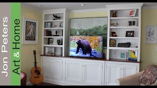 How To Build a TV Lift Cabinet  Finished amp Installed [upl. by Aphra]