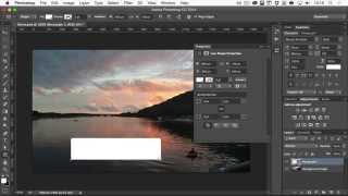 Hide the Live Shape Properties Panel in Photoshop CC [upl. by Ademordna]